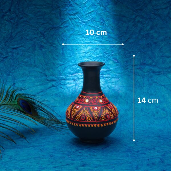 Sathrangi vibrant and Aesthetic Vases set of 3 for Living Room Decor And Gifting - Image 3